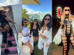 Gwiazdy prezentują CUDACZNE stylówki na Coachelli: Kardashianki, Lizzo, Paris Hilton... (ZDJĘCIA)