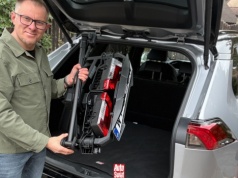 Być może właśnie na taki bagażnik rowerowy czekałeś: na hak i tylko na jeden rower