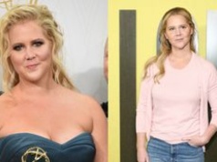 Uszczuplona o ponad 20 KILOGRAMÓW i męża Amy Schumer posyła nieśmiałe uśmiechy ze ścianki w Nowym Jorku (ZDJĘCIA)