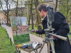 Z ukraińskiego wojska w krakowski plener. Niezwykła historia Jarosława Tarnowskiego