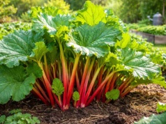 Tak wymusisz na rabarbarze szybszy wzrost. Łatwy trik ogrodniczy