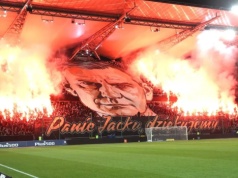 Kibice Legii pożegnali Jacka Magierę. Poruszająca oprawa. "Dziękujemy!"