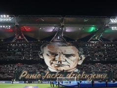 Tak kibice Legii Warszawa pożegnali Jacka Magierę! Piękna oprawa