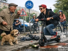 Hulajnoga na chodniku - wcielenie wszelkiego zła?