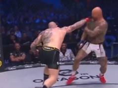 Było pół minuty do końca walki, gdy Materla wstrząsnął halą w Szczecinie. Udany debiut legendy KSW!