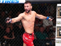 UFC 327: popis Mateusza Gamrota, walka zakończona przed czasem