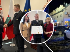 2-letnia Oliwka rzuciła się w ramiona strażaka z Wołomina. Uratował ją i jej mamę