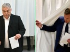 Orban i Magyar już zagłosowali. Ważne słowa przy urnach