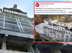Z dachu miały startować... balony. "Kosmiczna rezydencja" detektywa znika z panoramy Jastrzębia-Zdroju