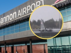 Wdarł się na lotnisko w Irlandii. Siekierą uderzał w wojskowy samolot USA