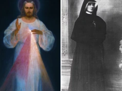 Namalowany dzięki wskazówkom samego Boga. Czy podobał się św. Faustynie?