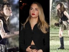 ODMIENIONA Cara Delevingne żywo dyskutuje ze znajomymi na Coachelli. Poznalibyście ją? (ZDJĘCIA)