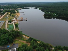 Domki na wodzie nad Lubianką?