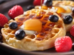 Pyszne gofry jak z nadmorskiej budki. Bez jajek i mleka