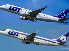 LOT wycofał z floty dwa embraery E175 (SP-LIA, SP-LIB)