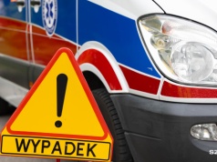 Zderzenie samochodu z motocyklem pod Szczecinkiem