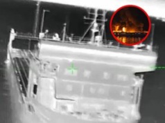 Logistyka Rosji na łopatkach. Ukraińcy wyeliminowali ostatni prom na Krym