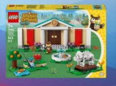 Zestaw LEGO Animal Crossing Blathers i kolekcja muzealna za 219 zł (cena kat. 359,99 zł) na Allegro