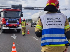 Wypadek na trasie S19. Droga ekspresowa zablokowana