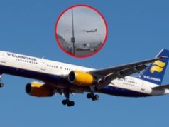 Boeing 757 nad samymi dachami. Leciał tak nisko, że wszystko się trzęsło