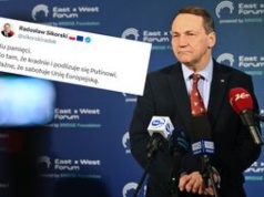 Sikorski zareagował na zdjęcie polityka PiS. "Podlizuje się Putinowi"