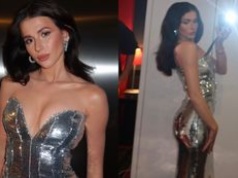 Zmysłowa Roksana Węgiel hipnotyzuje w błyszczącej sukni. Ależ ma figurę!