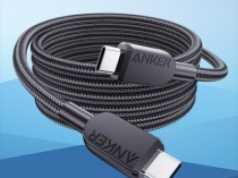 Kabel Anker USB C do USB C 240W 1,8m za 25,99 zł, a 3m za 39,99 zł