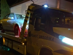 Pijany kierowca dobił do ogrodzenia w Ciężkowicach