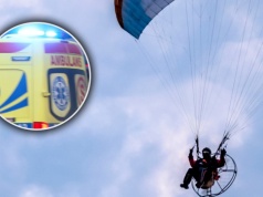 Śmiertelny wypadek na lotnisku. 48-latek spadł z kilkunastu metrów