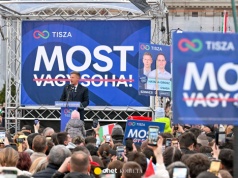 "Teraz albo nigdy!". Z takim hasłem Peter Magyar szedł do wyborów