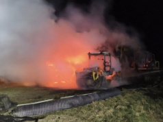 Pożar w pobliżu planowanej Elektrowni Jądrowej Lubiatowo-Kopalino