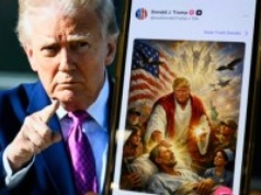 "To byłem ja jako lekarz, a nie Jezus". Trump przekonuje świat