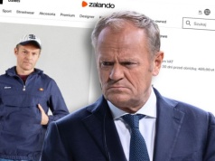 "Tusk z Zalando" to widok, którego nie odzobaczysz. Model sobowtórem premiera