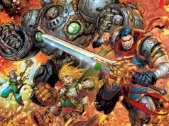 Battle Chasers w ogromnym wydaniu. Nagle Comics zapowiada 432-stronicowy tom z materiałami dodatkowymi