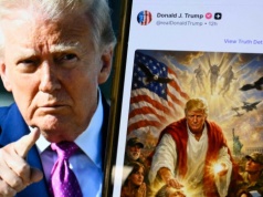 "To byłem ja jako lekarz, a nie Jezus". Trump przekonuje świat