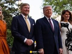 Donald Trump przenocował holenderską parę królewską. To wywołało burzę