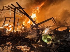 Rosyjski atak na Ukrainę. Płonął port w Izmaile