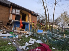 Wybuch gazu w Bieczu. Jedna osoba ranna