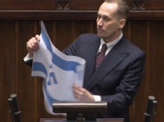 Konrad Berkowicz wspomniał o dzieciach mordowanych przez Izrael. Zganił go ambasador USA