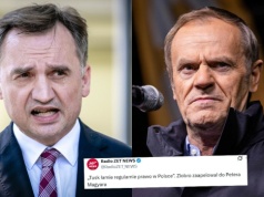 Ziobro zapewnia, że wcale nie uciekł na Węgry, a w ogóle to Tusk jest jak nowotwór