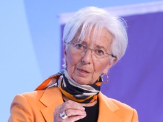 Lagarde: gospodarka strefy euro oddaliła się od bazowego scenariusza