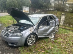 Mąkolno - zderzenie dwóch aut na K46