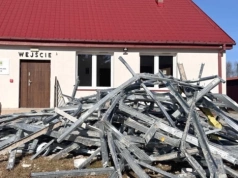 Zniszczenia w Ligocie. Szacują straty, a świetlica zamknięta