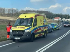 Zderzenie na krajowej „30” w Siedlęcinie. Utrudnienia na trasie w stronę Rybnicy