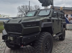 Ukraiński Inguar-3 z norweskim modułem do zwalczania dronów