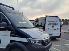 A4 w Balicach: kontrola ukraińskiego transportu, 17 mandatów dla kierowcy