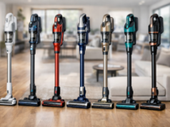Porównanie odkurzaczy pionowych 2026 – wyniki (moc, czas pracy, waga)