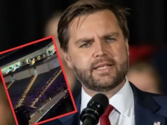 Nagranie z pustej hali szybko obiegło sieć. Garstka ludzi na spotkaniu z J.D. Vancem