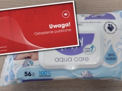 GIS pilnie wycofuje mokre chusteczki dla dzieci! Nie używaj tych partii. Przekroczono normy bakterii