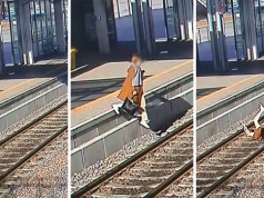 Rozmawiała przez telefon i wpadła na tory. Dramatyczny moment w Gdańsku